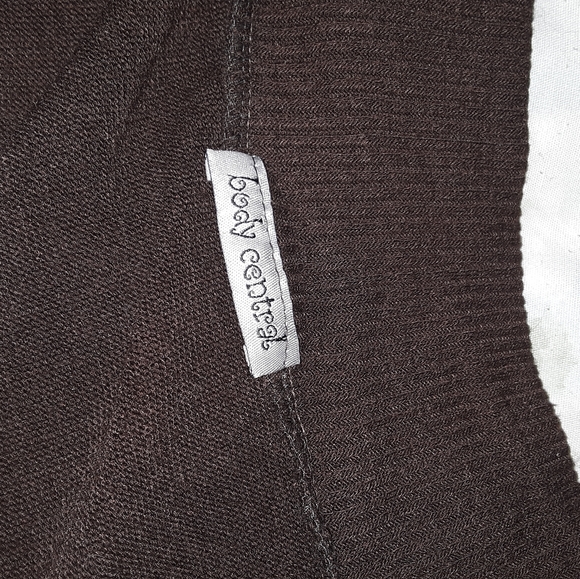 Dark brown sweater top - Picture 3 of 3